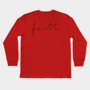 Faith Kids Long Sleeve T-Shirt